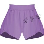 Girls Flowy Overlay Shorts Thumbnail