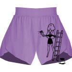Girls Flowy Overlay Shorts Thumbnail