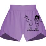 Girls Flowy Overlay Shorts Thumbnail