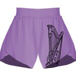 Girls Flowy Overlay Shorts Thumbnail