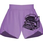 Girls Flowy Overlay Shorts Thumbnail