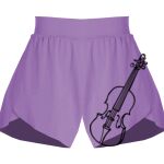 Girls Flowy Overlay Shorts Thumbnail