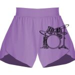Girls Flowy Overlay Shorts Thumbnail