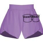 Girls Flowy Overlay Shorts Thumbnail