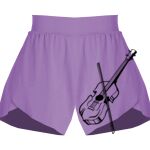 Girls Flowy Overlay Shorts Thumbnail