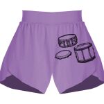 Girls Flowy Overlay Shorts Thumbnail