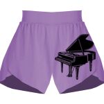 Girls Flowy Overlay Shorts Thumbnail