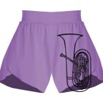 Girls Flowy Overlay Shorts Thumbnail