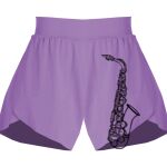 Girls Flowy Overlay Shorts Thumbnail