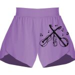 Girls Flowy Overlay Shorts Thumbnail