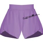 Girls Flowy Overlay Shorts Thumbnail