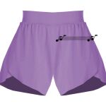 Girls Flowy Overlay Shorts Thumbnail