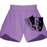 Girls Flowy Overlay Shorts Thumbnail