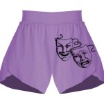 Girls Flowy Overlay Shorts Thumbnail