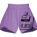 Girls Flowy Overlay Shorts Thumbnail