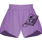 Girls Flowy Overlay Shorts Thumbnail