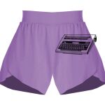 Girls Flowy Overlay Shorts Thumbnail