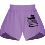 Girls Flowy Overlay Shorts Thumbnail