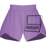 Girls Flowy Overlay Shorts Thumbnail