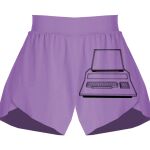 Girls Flowy Overlay Shorts Thumbnail