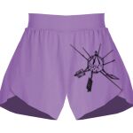 Girls Flowy Overlay Shorts Thumbnail