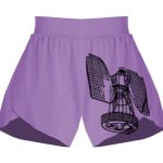 Girls Flowy Overlay Shorts Thumbnail