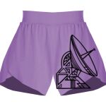 Girls Flowy Overlay Shorts Thumbnail