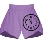 Girls Flowy Overlay Shorts Thumbnail