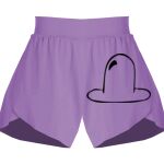 Girls Flowy Overlay Shorts Thumbnail