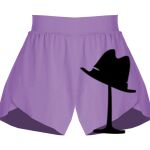Girls Flowy Overlay Shorts Thumbnail