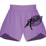 Girls Flowy Overlay Shorts Thumbnail