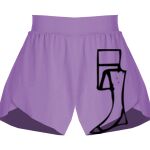 Girls Flowy Overlay Shorts Thumbnail