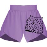 Girls Flowy Overlay Shorts Thumbnail
