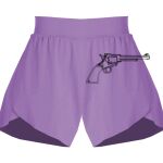 Girls Flowy Overlay Shorts Thumbnail