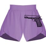 Girls Flowy Overlay Shorts Thumbnail