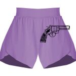 Girls Flowy Overlay Shorts Thumbnail