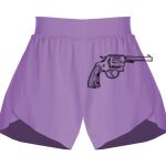 Girls Flowy Overlay Shorts Thumbnail