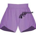 Girls Flowy Overlay Shorts Thumbnail