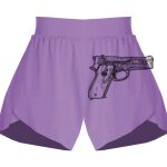 Girls Flowy Overlay Shorts Thumbnail