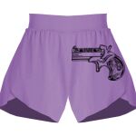 Girls Flowy Overlay Shorts Thumbnail