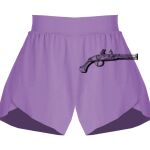 Girls Flowy Overlay Shorts Thumbnail