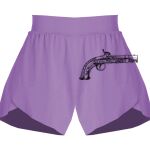 Girls Flowy Overlay Shorts Thumbnail
