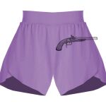 Girls Flowy Overlay Shorts Thumbnail