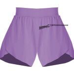 Girls Flowy Overlay Shorts Thumbnail
