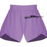 Girls Flowy Overlay Shorts Thumbnail