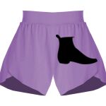 Girls Flowy Overlay Shorts Thumbnail