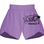 Girls Flowy Overlay Shorts Thumbnail