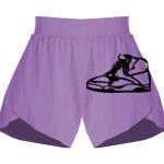 Girls Flowy Overlay Shorts Thumbnail