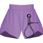 Girls Flowy Overlay Shorts Thumbnail