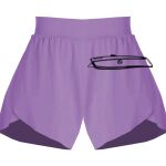 Girls Flowy Overlay Shorts Thumbnail